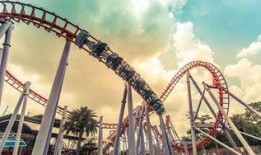 娱乐吃瓜酱过山车,娱乐吃瓜酱带你体验惊险刺激的过山车之旅